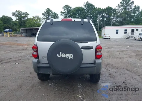 2006 Jeep Liberty Sport из США, поврежденный, VIN 1J4GL48K06W283471